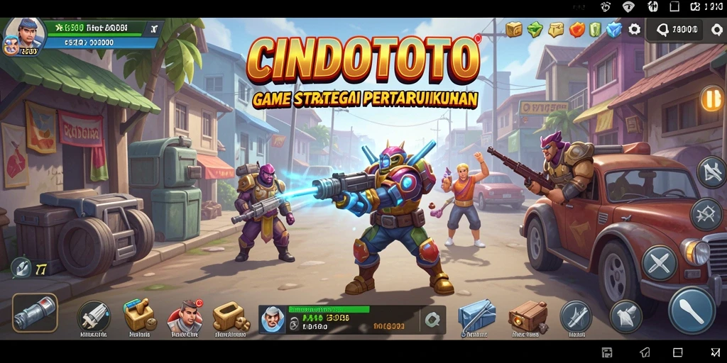 Tampilan gameplay CINDOTOTO yang memukau dan strategis.
